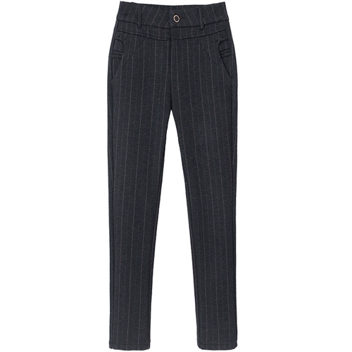 Демисезонные утепленные штаны для матери для отдыха, для среднего возраста, оверсайз, свободный прямой крой