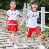 Summer school uniforms graduation photos class uniforms childrens kindergartens school uniforms primary school uniforms English style sports suits