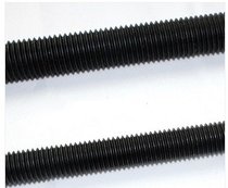 Tooth bar 8 8 grade high strength black 1 meter full threaded screw ceiling screw tooth bar M6 8 10-M36 48