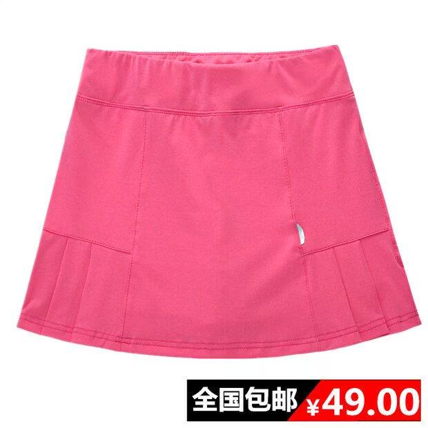 Quần lửng cầu lông hè 2018 cho nữ chạy nhanh khô thoáng khí nửa quần dài thể thao váy tennis nữ giả hai áo khoác thể thao nữ