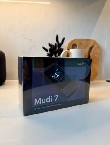 In-Stock Gl.Inet Mudi 7 Gl-E5800 Eu 5g Wi-Fi 7 Tri-Band Portable Router In-Stock Gl.Inet Mudi 7 Gl-E5800 Eu 5g Wi-Fi 7 Tri-Band Portable Router