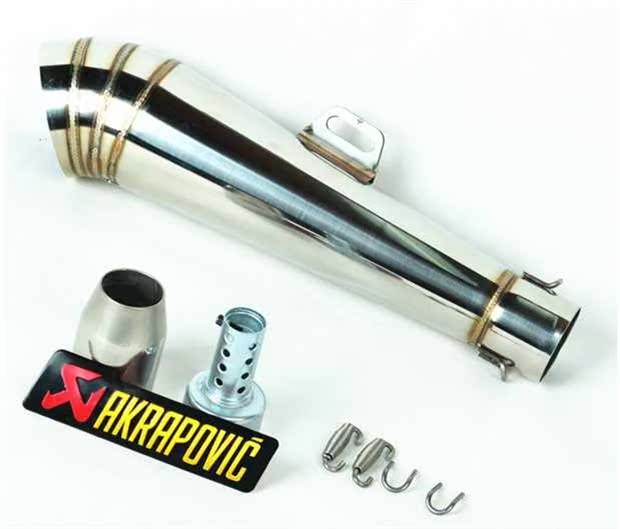 Xe máy sửa đổi chung GP ống xả phần phía sau flare ống chân trời chiên tạo tác đường phố - Ống xả xe máy pô xe super dream