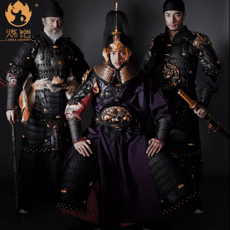 Armor Hall Metal Armor Martial Arts Armor Chinese Armor Full Set Ancient Armor Realistic Wearable Costume