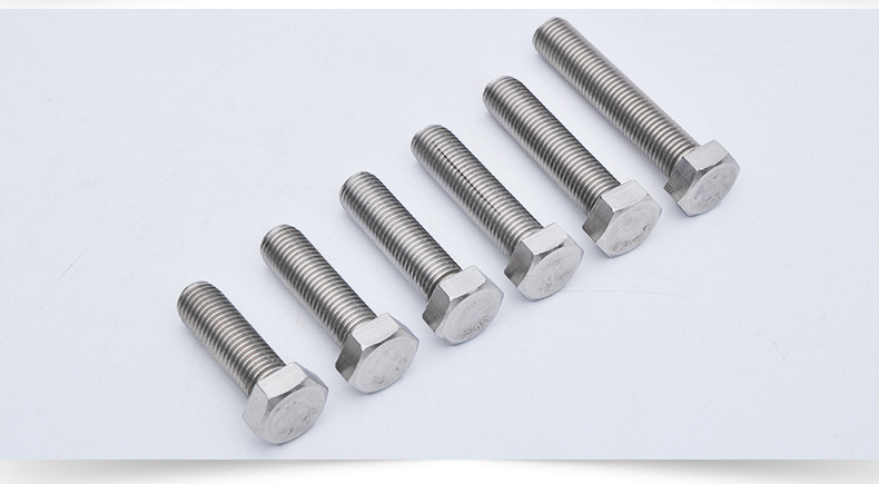 Thép không gỉ lục giác 304 đầu vít M20M22M24 ốc vít nhanh chóng trượt hex phần tiêu chuẩn - Chốt