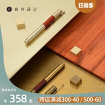 Unexpected design time pen gift box German nib pen practice pen Mens high-end business gift custom New Year gift Birthday New Year Valentines Day Couple gift a pair of commemorative