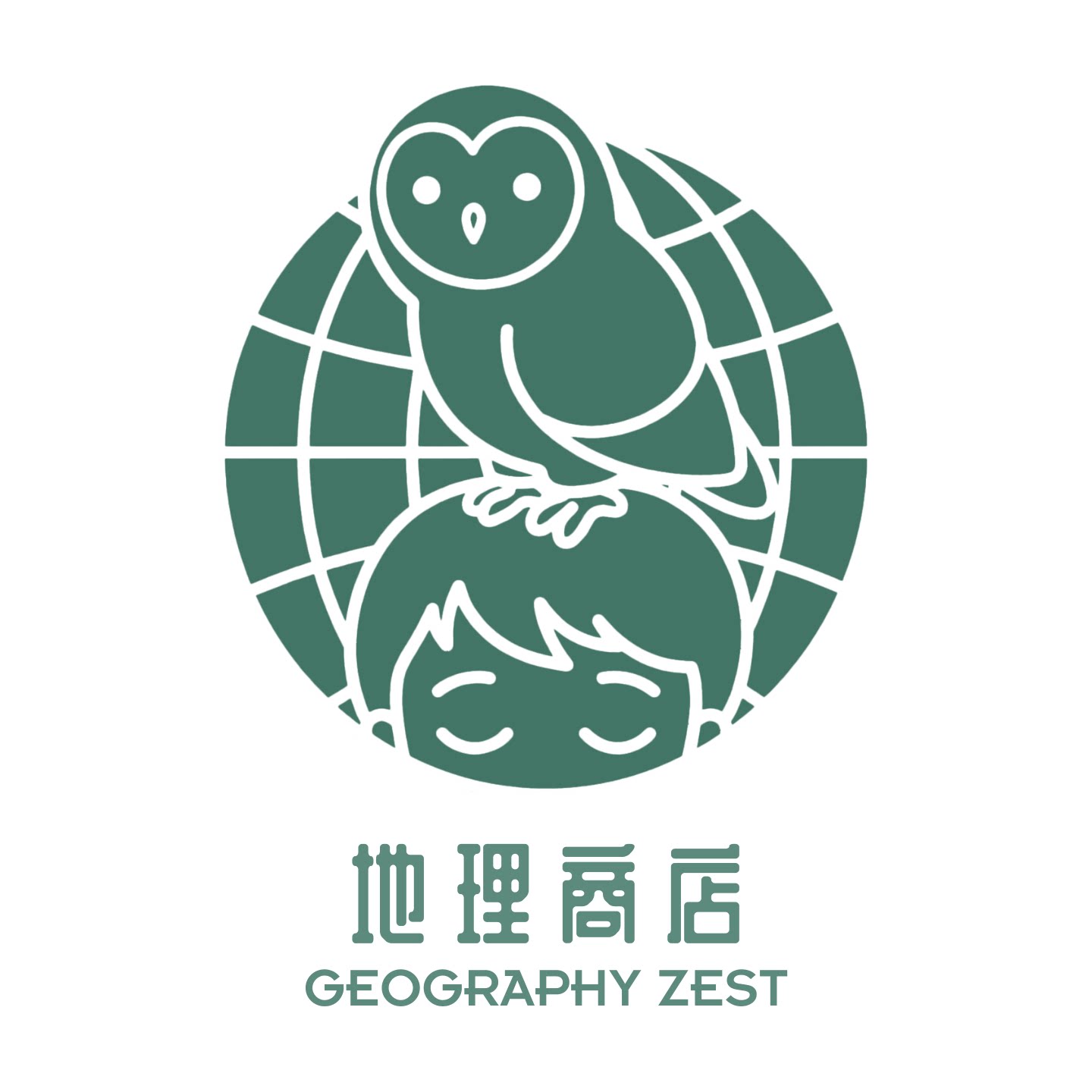 地理商店的LOGO