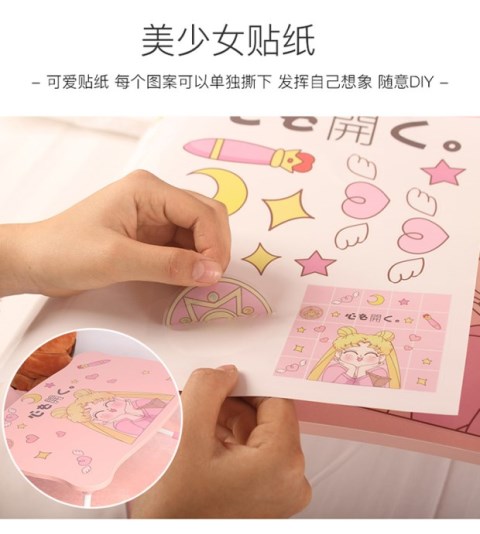 Cô gái gấp trái tim bàn máy tính sáng tạo giường sinh viên trẻ em lười biếng bàn nhỏ nhà phòng ngủ ngồi ngắn - Bàn bàn học gấp