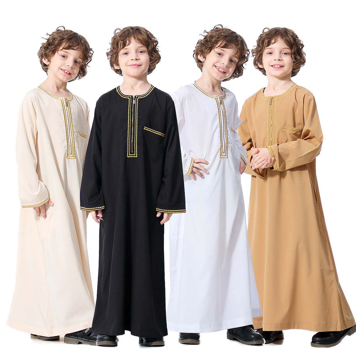 Middle East Arab teenage boy's robe Iran acting out of clothes Dubai boy clothes Boyamp#39 R-Taobao