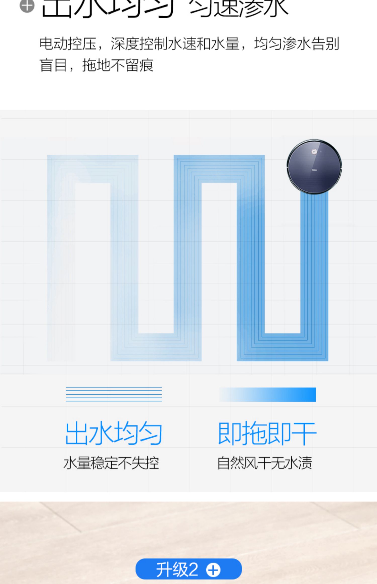 Haier quét robot thông minh nhà tự động lau sàn siêu mỏng máy hút bụi kế hoạch chà sàn máy giặt máy hút công nghiệp
