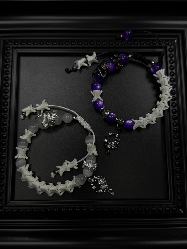 Snake Bone Bracelet, Afraid of Snake Bones When Lying Down, Fake One Will Be Compensated Ten Times, Guaranteed Authentic Snake Bone, Niche Light Luxury Jewelry