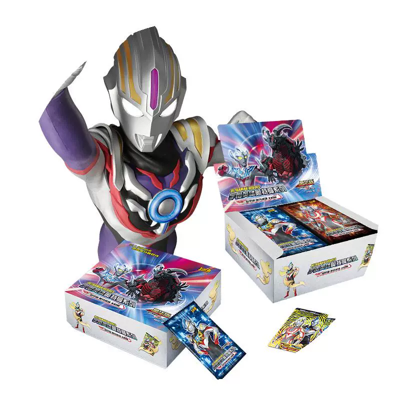 [Т toys Ultraman флэш карта золотая карта коллекционная книга карта]