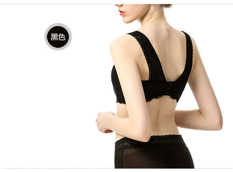抹胸文胸 超薄防走光 夏季透明蕾丝裹胸式打底少女无钢圈内衣美背详情39