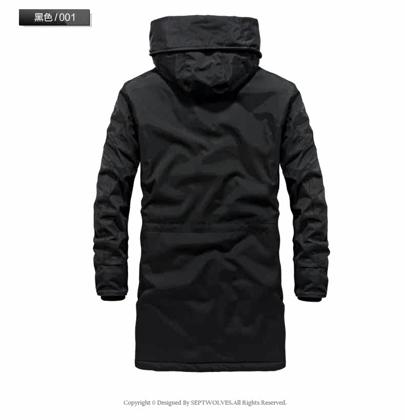 Blouson chaud pour homme SEPTWOLVES    - Ref 3114210 Image 13