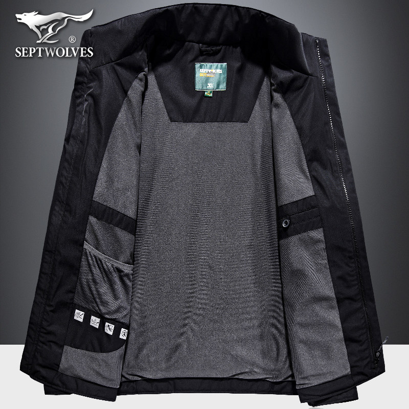 Blouson homme SEPTWOLVES    manches longues en Polyester - Ref 3118578 Image 3