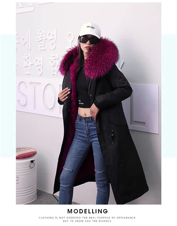 Manteau de fourrure femme - Ref 3174044 Image 25