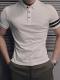 Мужская футболка с коротким рукавом, элитная футболка polo