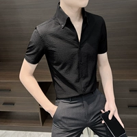 Черный, короткий рукав