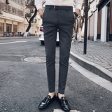 Пиджак классического кроя, мужские демисезонные универсальные штаны для отдыха, коллекция 2022, премиум класс, свободный прямой крой