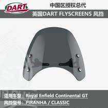 UK DART for ROYAL-ENFIELD Continental GT 535 windshield modification