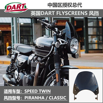 DART FLYSCREENS for Triumph Speed dual Speed Twin modified windshield