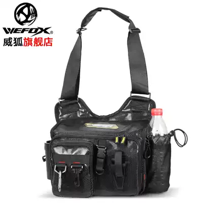 WEFOX Taiwan Weihu Kuroshio Wood shrimp bag multi-function Luya fishing gear bag shoulder oblique span fake bait storage bag