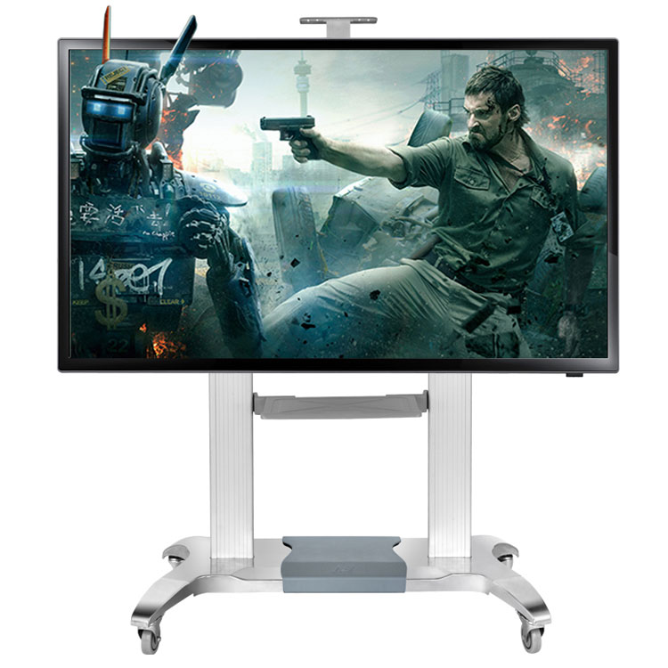 NB CF100 LCD TV mobile trolley floor bracket mobile bracket film meeting bracket 60-100 inch