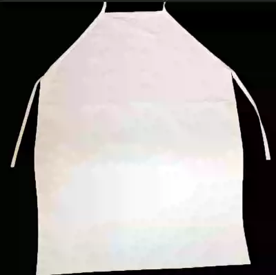 Waterproof apron waterproof meal single kitchen apron canvas apron real white black wash apron