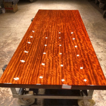 Size: 172*73*5 Ba flower solid wood board log tea table Tea Board boss Office conference table table