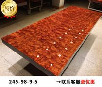 Special offer Bahua big board Solid wood natural whole grimace tea table Log desk Tea table Dining table High-end table