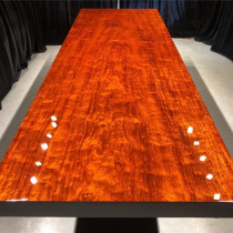 Size: 300*100*10 Ba flower solid wood board log tea table Tea Board boss Office conference table
