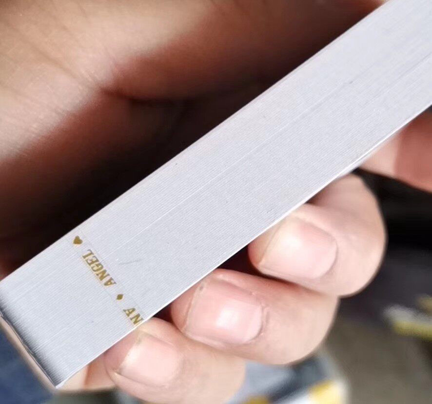 Angel ANGEL poker wrapping paper film transparent plastic poker film