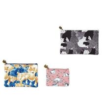 Japanese magazine Appendix cat cosmetic bag storage bag four-piece group