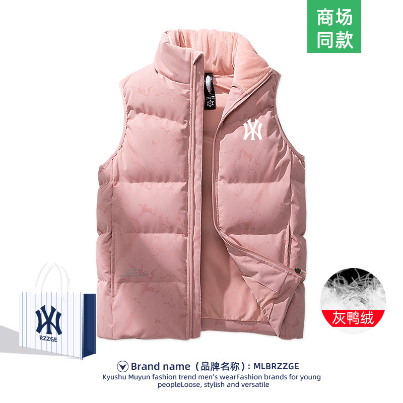 [Ole Official] Autumn and Winter Vests for Women, Loose down Vests, Casual and Versatile Trendy Brand Couple Outfits
