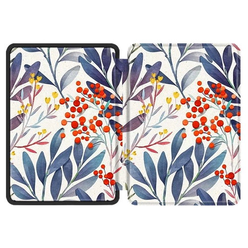 Yezi Литература и искусство простая сшивающая холодная пальма C6 защитная обложка Ireader Youth E -Book Light Yuexue Версия A6 Электронная бумажная книга Shell Shell All Leather Case Anti -Fall Light Reader