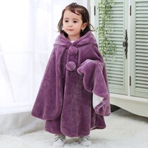 Child baby girl styling Princess jacket autumn and winter multifunctional autumn winter autumn and winter clothes for young children baby cloak cloak