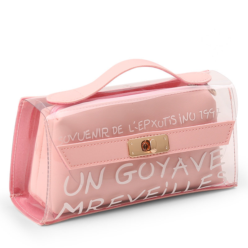 Princess-specific portable pencil case for a little girl, a child, a generous popular pencil case, a large-capacity college style