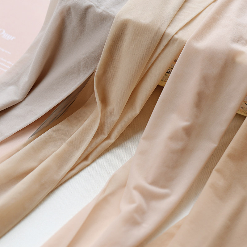 Knee Supplies Pants Socks socks Deodorant Grey Pink Pink Middle-age Meat Color Teacher Footed Silk Stockings Woman Thin