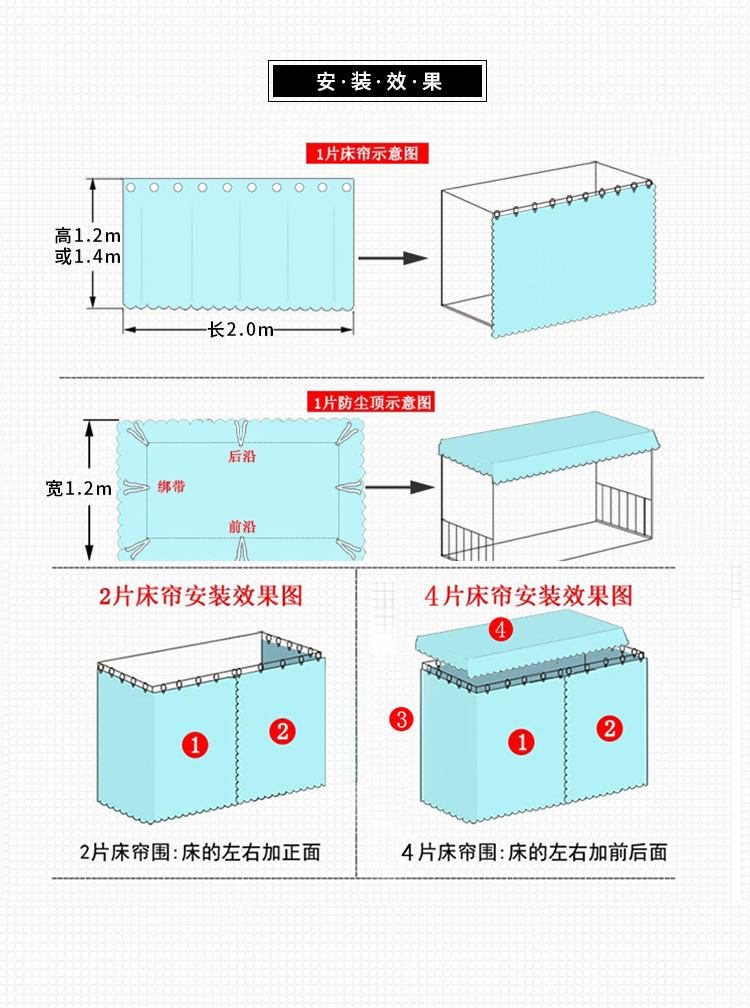 Công chúa rèm cửa phòng ngủ ins gió sinh viên ký túc xá che với lập trường vật lý giường ngủ bé trai Hàn Quốc manti và trẻ em gái - Bed Skirts & Valances rèm giường tầng ký túc xá