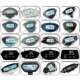 Complete collection of electric vehicle accessories, instrument panel, Xinri Lima, Xunying, Zhongsha battery vehicle, LCD meter assembly, Tailing Lvjia