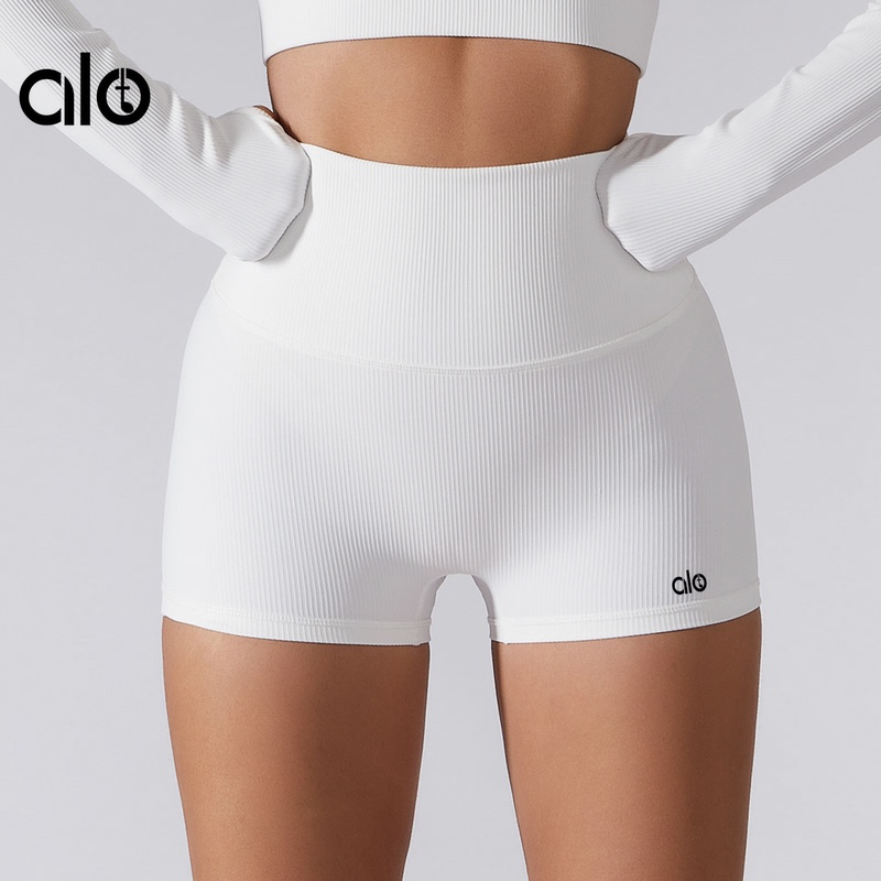 Aloide High-Waisted Yoga Shorts for Women, Butt-Lifting, Tummy-Tucking, Fitness Workout Pants, Pilates High-Intensity Training Three-Quarter Pants Aloide High-Waisted Yoga Shorts for Women, Butt-Lifting, Tummy-Tucking, Fitness Workout Pants, Pilates High-Intensity Training Three-Quarter Pants