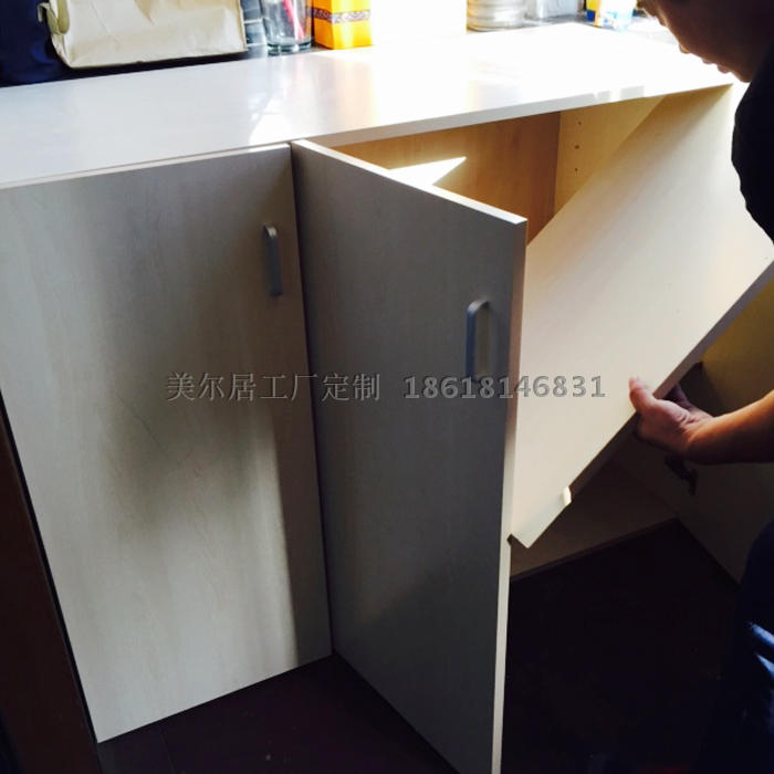 tủ ban công với nội các cửa tùy chỉnh tối giản tủ bảo quản ngắn tủ giày bếp tủ khoang găng tay găng tay hiện đại - Buồng tủ nhựa đựng giày