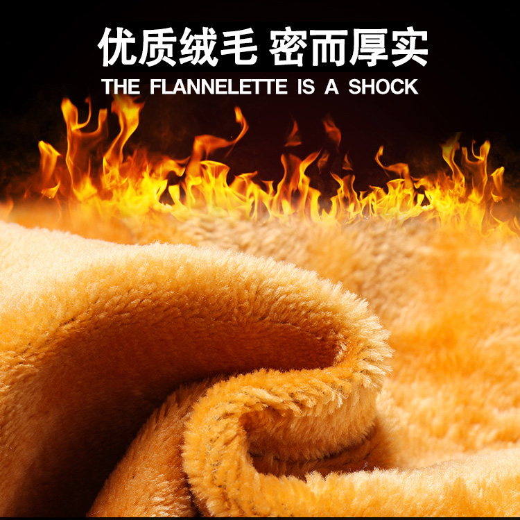 Quần jeans nam Dorka Lee mùa thu và mùa đông co giãn và nhung dày quần áo thể thao nam