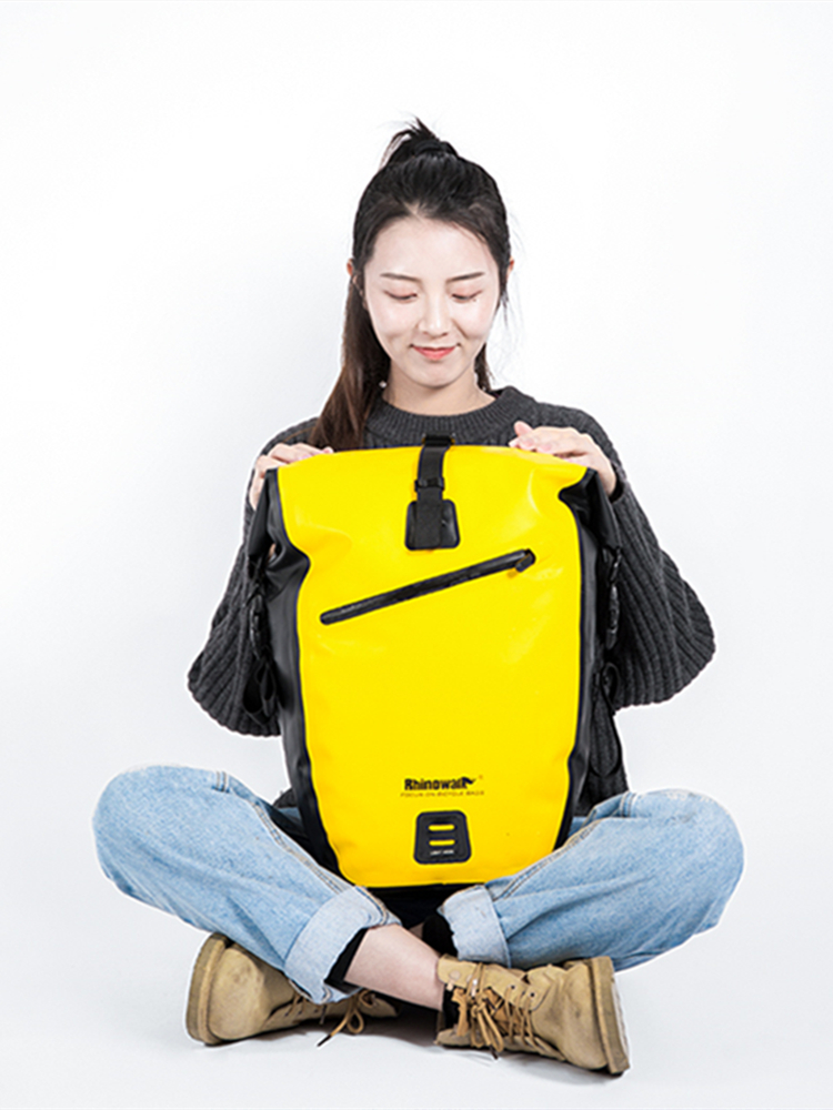 Rhinowalk Rhinoceros full waterproof rear pack bag Bicycle shelf Camel bag Waterproof station wagon front camel bag long distance