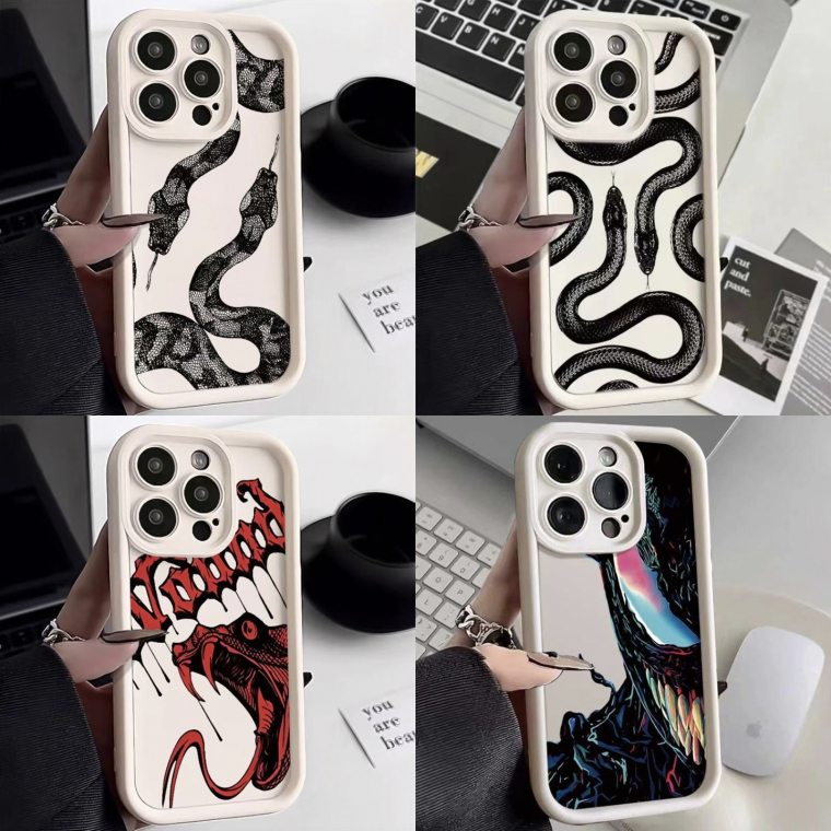 Venom Symbiote Dark Art iPhone Case
