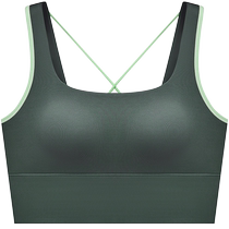 (Low Intensity) Maniform Sports Bra Soft Support Sports Bra Womens Comfortable Breathable Yoga Vest