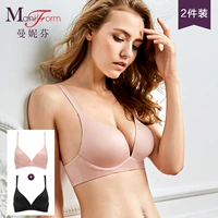 Manifin 2 piece bra set hình chữ Y vẻ đẹp trở lại thoải mái giải nén mà không có vòng thép đồ lót nữ đồ tắm biển