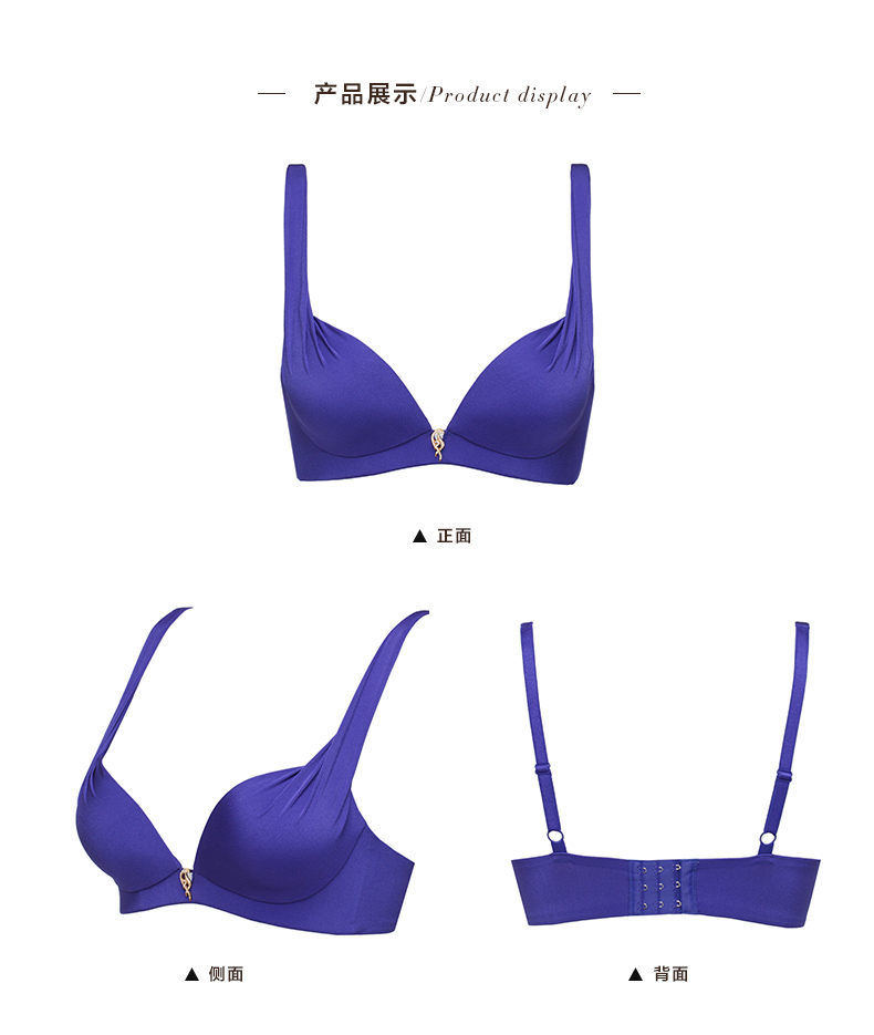 Mannif Stereo Water Bag Massage Bra Cotton gợi cảm Hơi thở Sexy Bra Bra Đồ lót nữ 20810979 áo ngực bra
