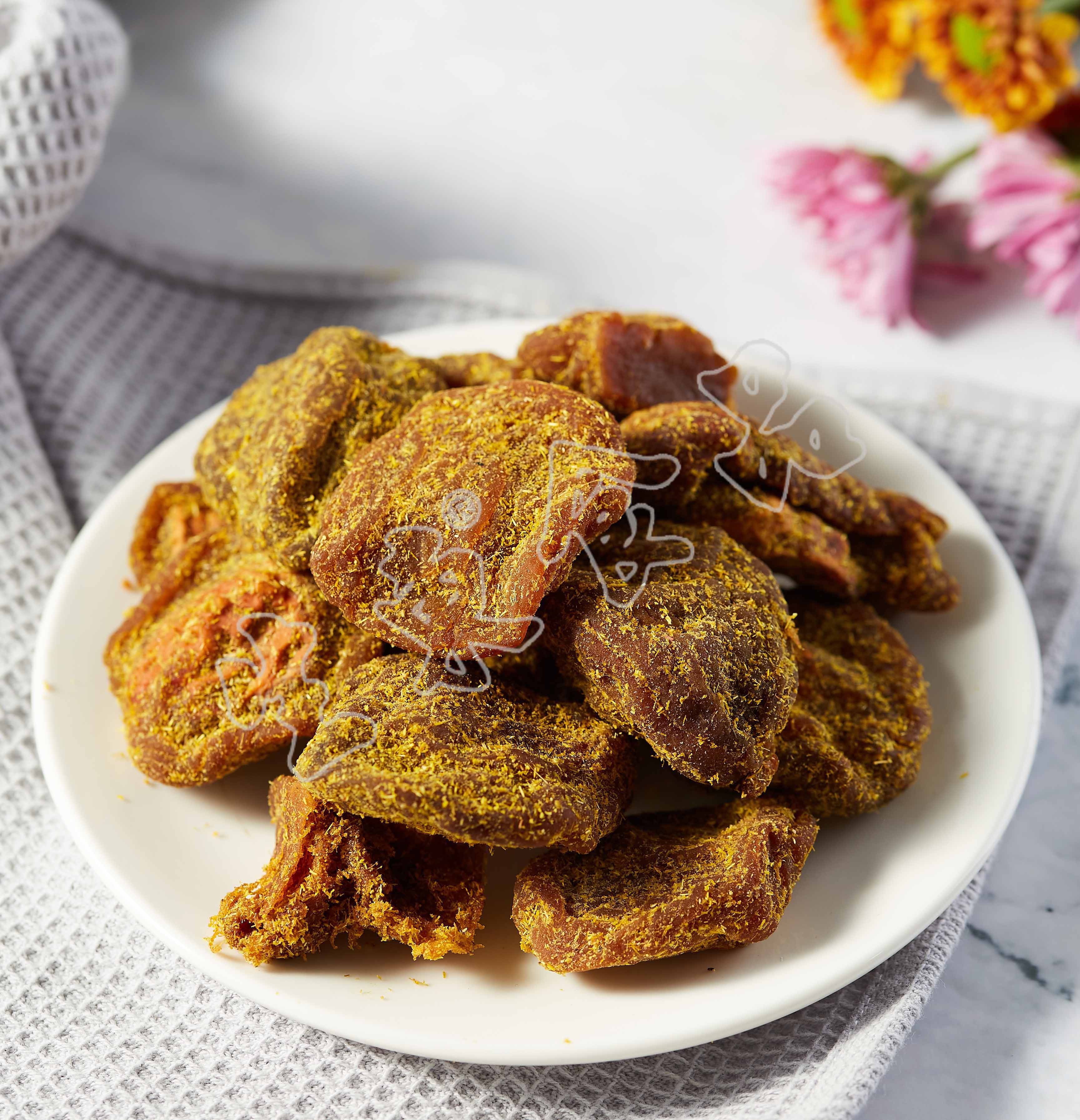 Shengdong food Licorice dried peach Licorice flavor strong fruity fragrance dried fruit preserved fruit candied pregnant women leisure snacks 250g