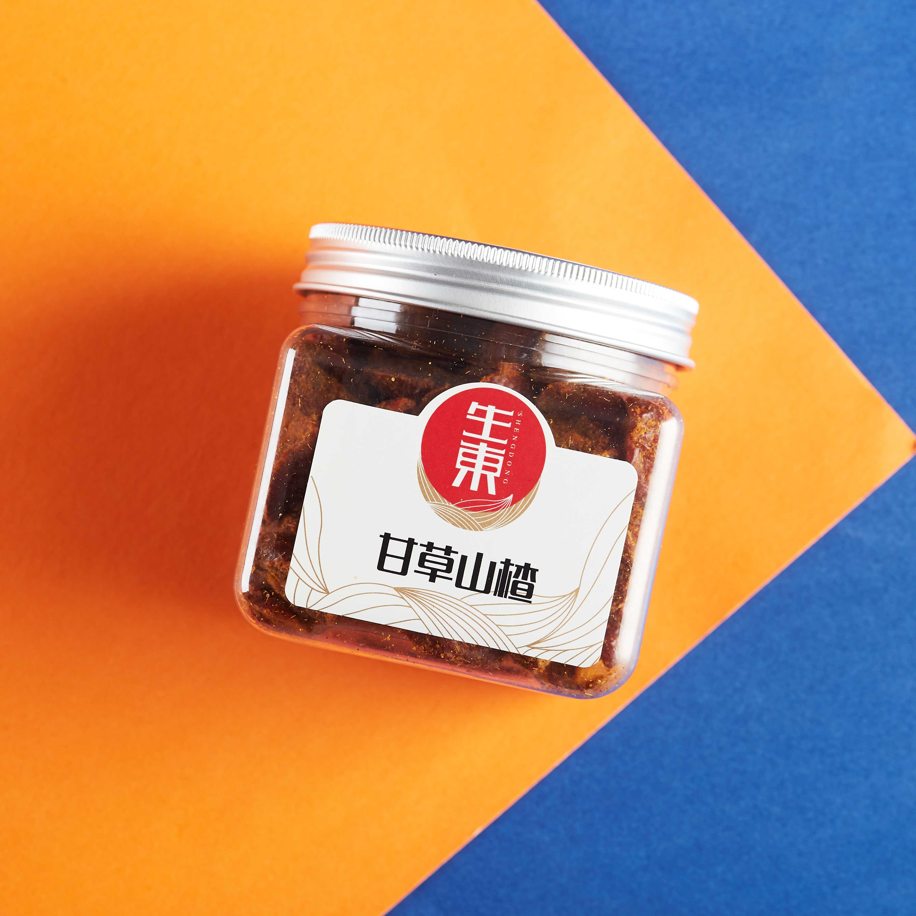 (raw food) liquorice hawthorn 180g bottled candied fruit dried and casual snack fruit