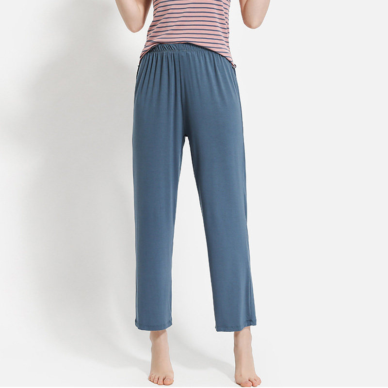 Modale Sleeping Pants Woman Loose Large Size Pants High Waist Pituitary Comfort Home Pants Summer Thin Section Casual 90% Air Conditioning Pants